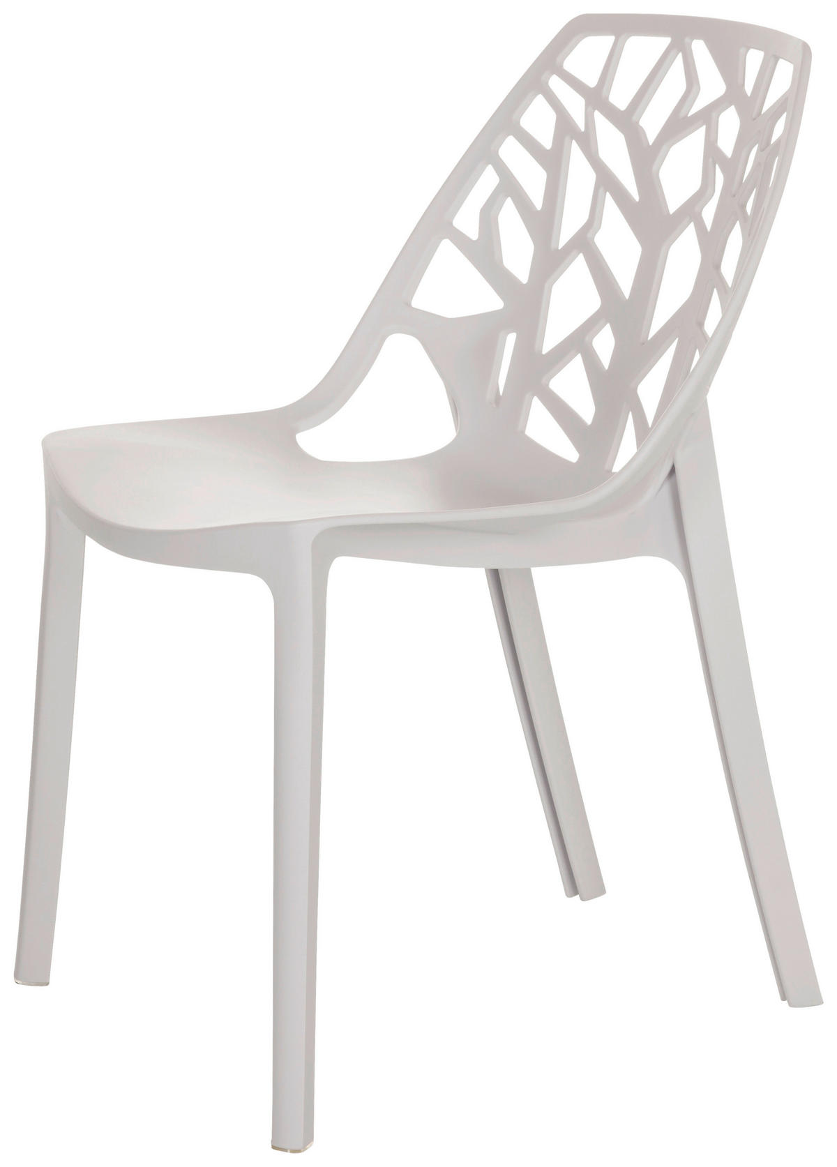 ŽIDLE, 47/80/56 cm - bílá, Basics, plast (47/80/56cm) - MID.YOU