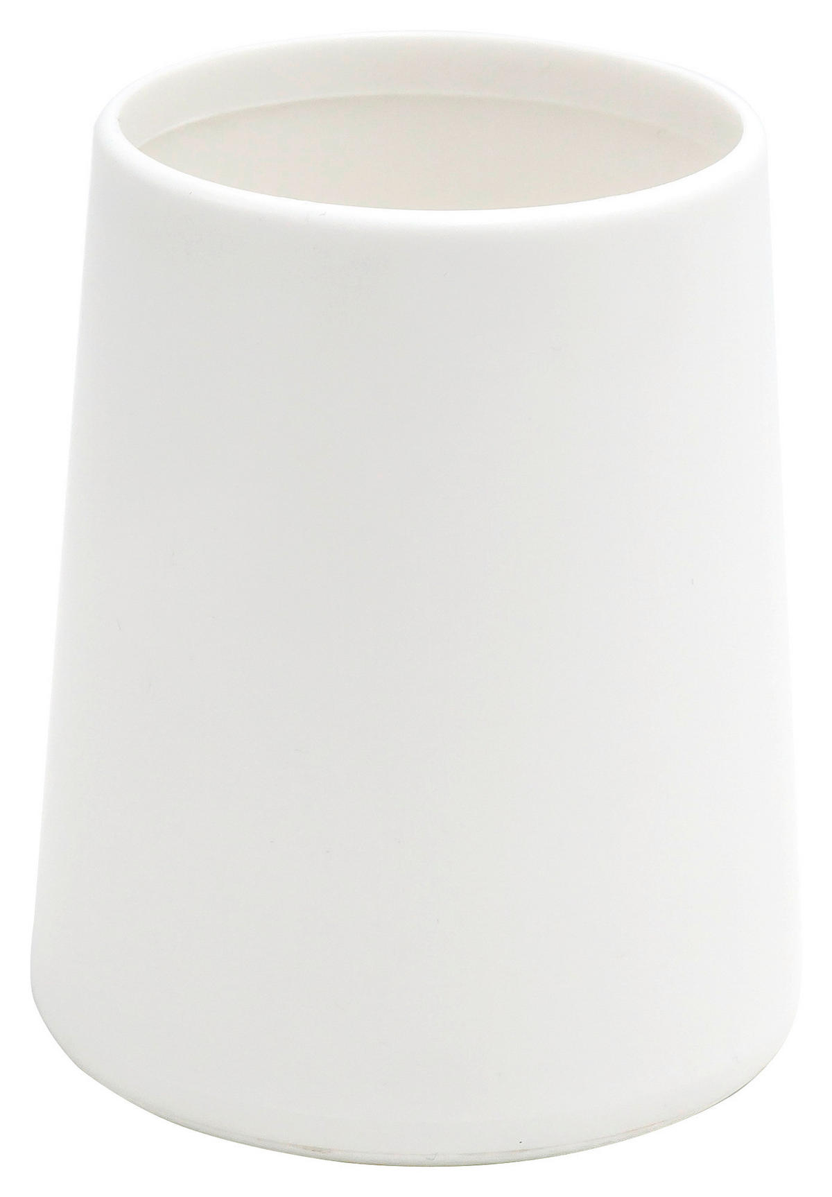 ZAHNPUTZBECHER Kunststoff  - Weiss, Basics, Kunststoff (8/10/8cm) - Sadena