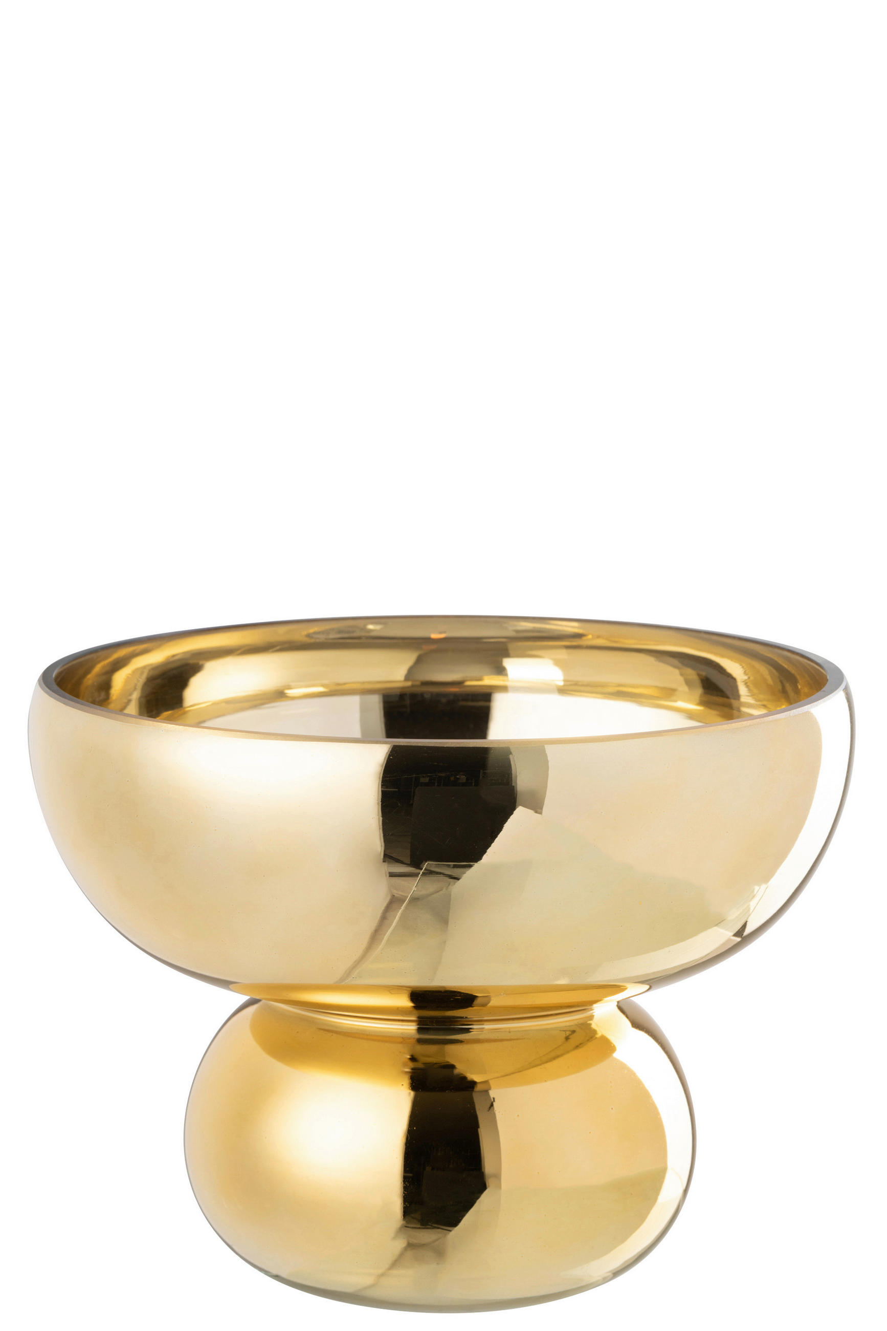 DEKOSCHALE - Goldfarben, Basics, Glas (23/23/17,5cm)