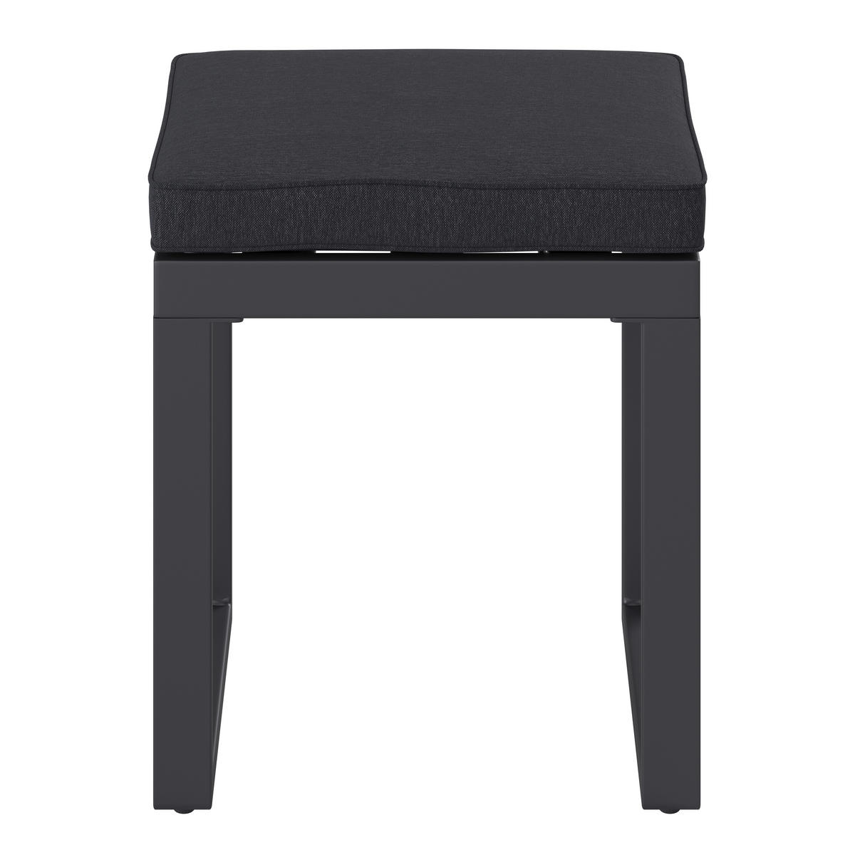 VRTNA GARNITURA   metal, plastika, tekstil  siva, prirodne boje    - siva/prirodne boje, Moderno, metal/tekstil (180/71/65cm) - Ambia Garden
