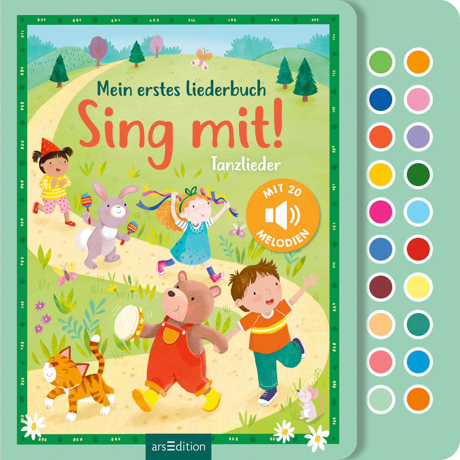 BUCH Sing mit! Tanzlieder  - Multicolor, Basics, Papier (24,5/24,5/1,8cm)