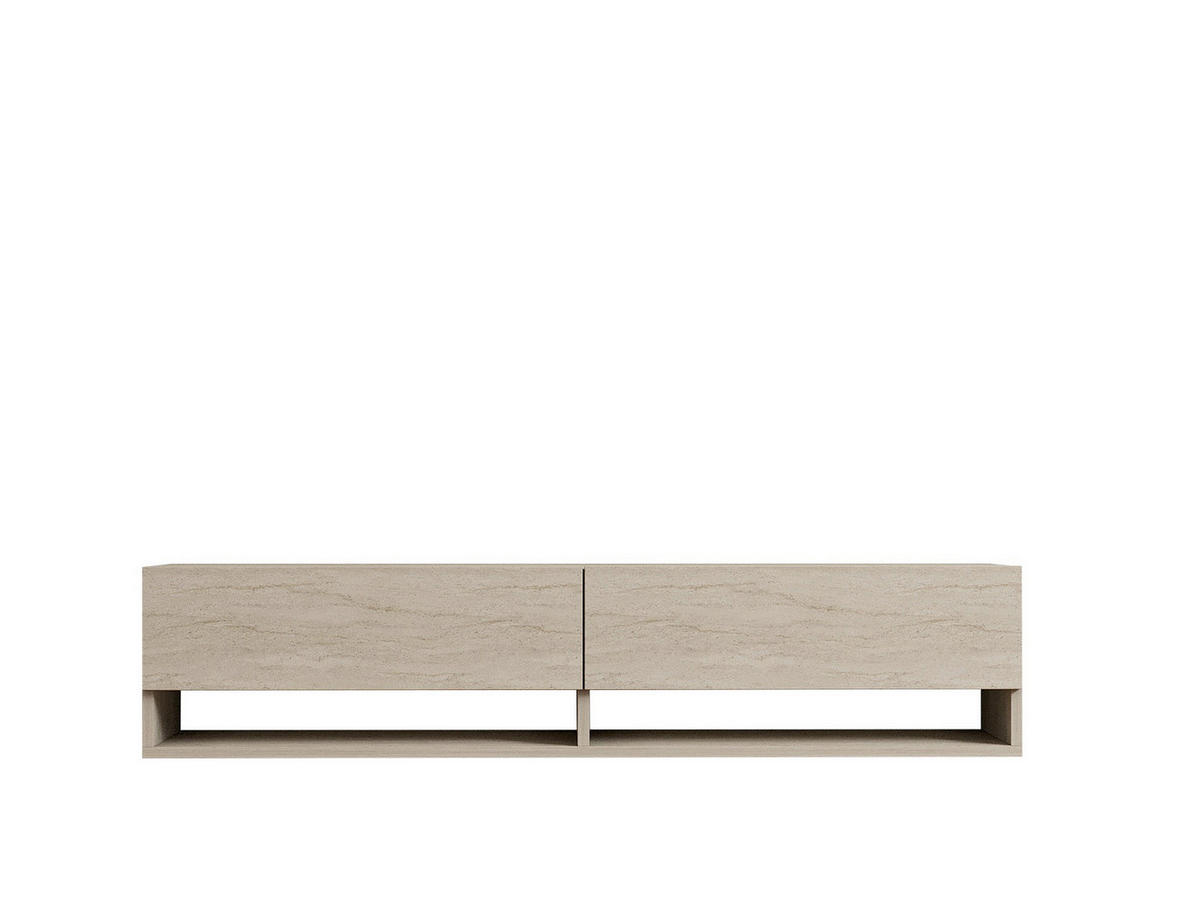 LOWBOARD  141/31/30 cm  hängend  - Elfenbein, Modern, Holzwerkstoff (141/31/30cm)