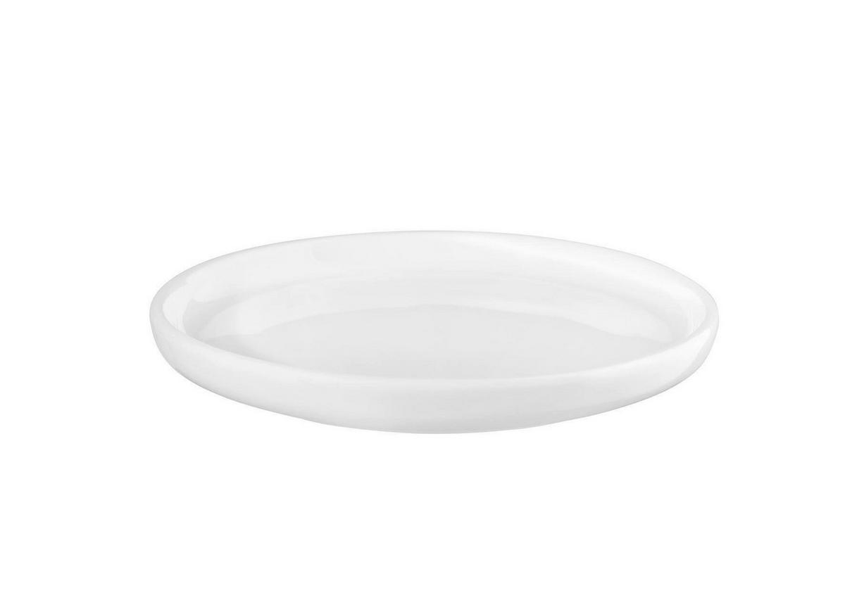 TELLER Weiß 8,5/0,8 cm a table oco  - Weiß, Basics, Keramik (8,5/0,8cm) - ASA