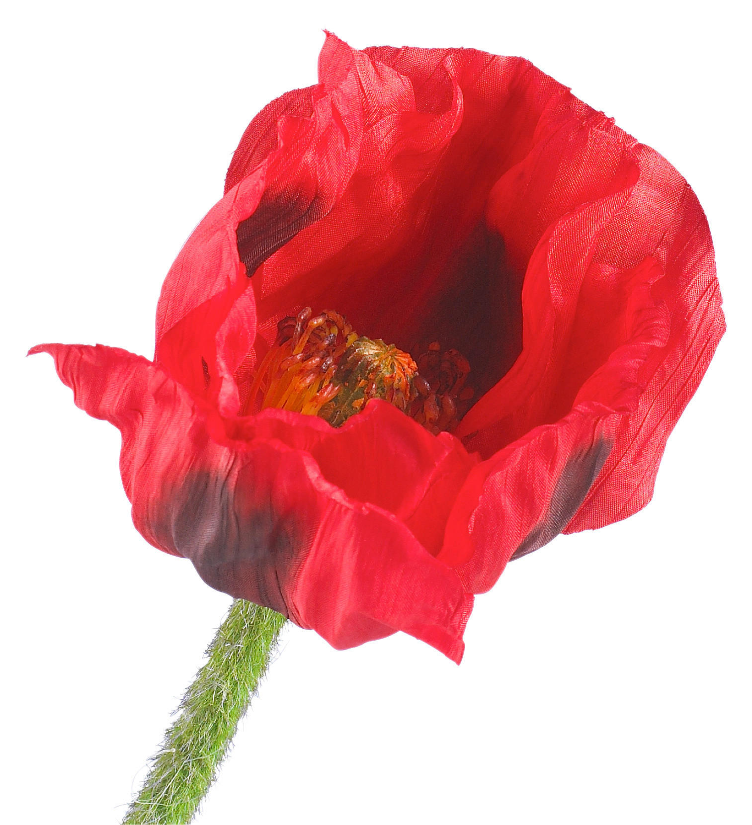 KUNSTBLUME - Rot/Grün, KONVENTIONELL (72cm)