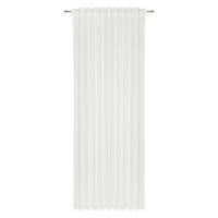 FERTIGVORHANG transparent  - Weiß, LIFESTYLE, Textil (140/245cm) - Esposa