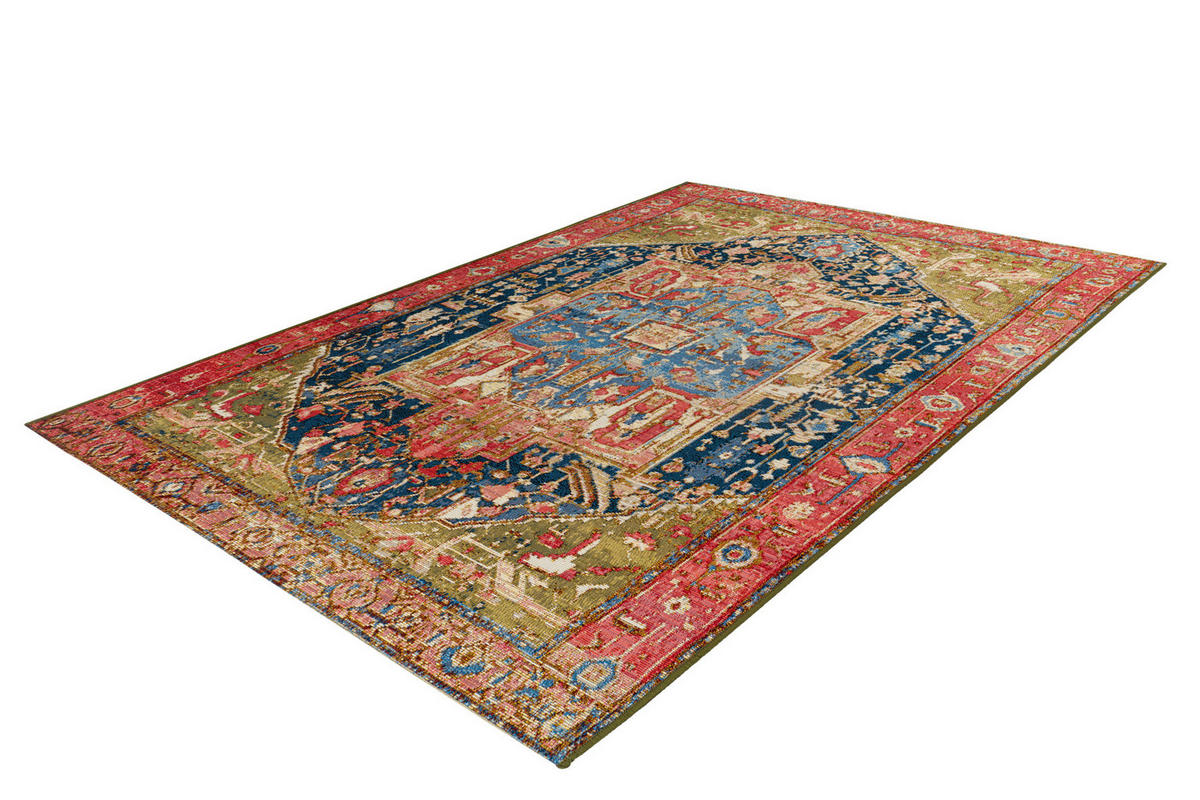 OUTDOORTEPPICH 160/230 cm  - Rot/Multicolor, Design, Textil (160/230cm) - Novel