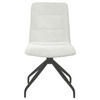 STUHL Webstoff Beige  - Beige/Schwarz, Design, Textil/Metall (50/90/63cm) - Carryhome