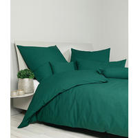 BETTWÄSCHE Piano Seersucker 200/200 cm  - Waldgrün, Basics, Textil (200/200cm) - Janine