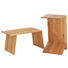 BEISTELLTISCH in Holz 76,6/38/37,6 cm - Eichefarben, Design, Holz (76,6/38/37,6cm) - Team 7 BEISTELLTISCH in Holz 76,6/38/37,6 cm - Eichefarben, Design, Holz (76,6/38/37,6cm) - Team 7