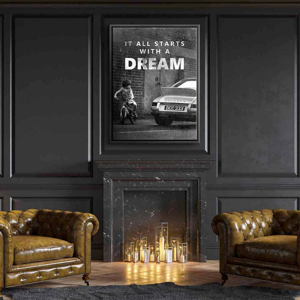 KUNSTDRUCK  - Multicolor, Basics, Holz (100x75cm)