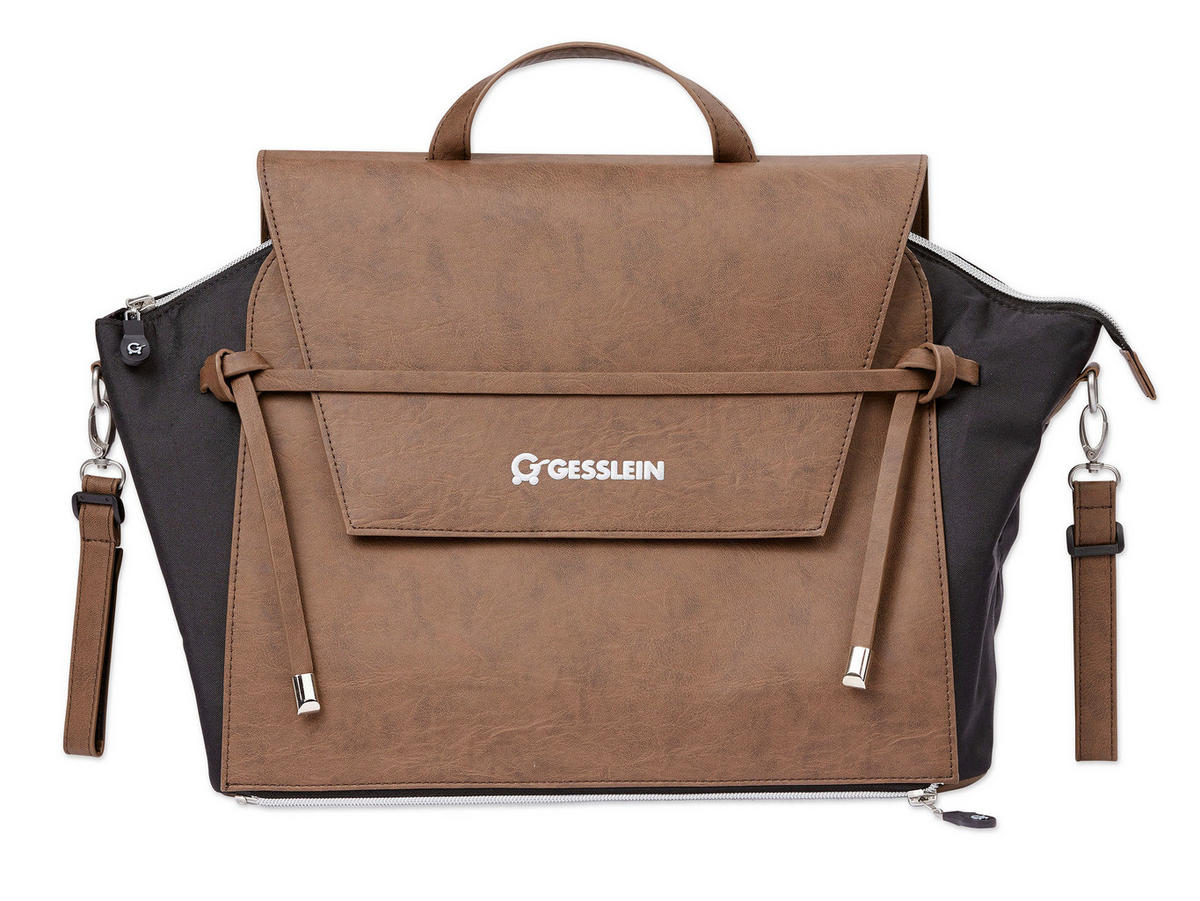 WICKELTASCHE  - Basics, Textil (30/30/10cm) - Gesslein
