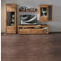 LOWBOARD foliert Eichefarben - Chromfarben/Eichefarben, Design, Kunststoff/Metall (200/54/50cm) - Cantus