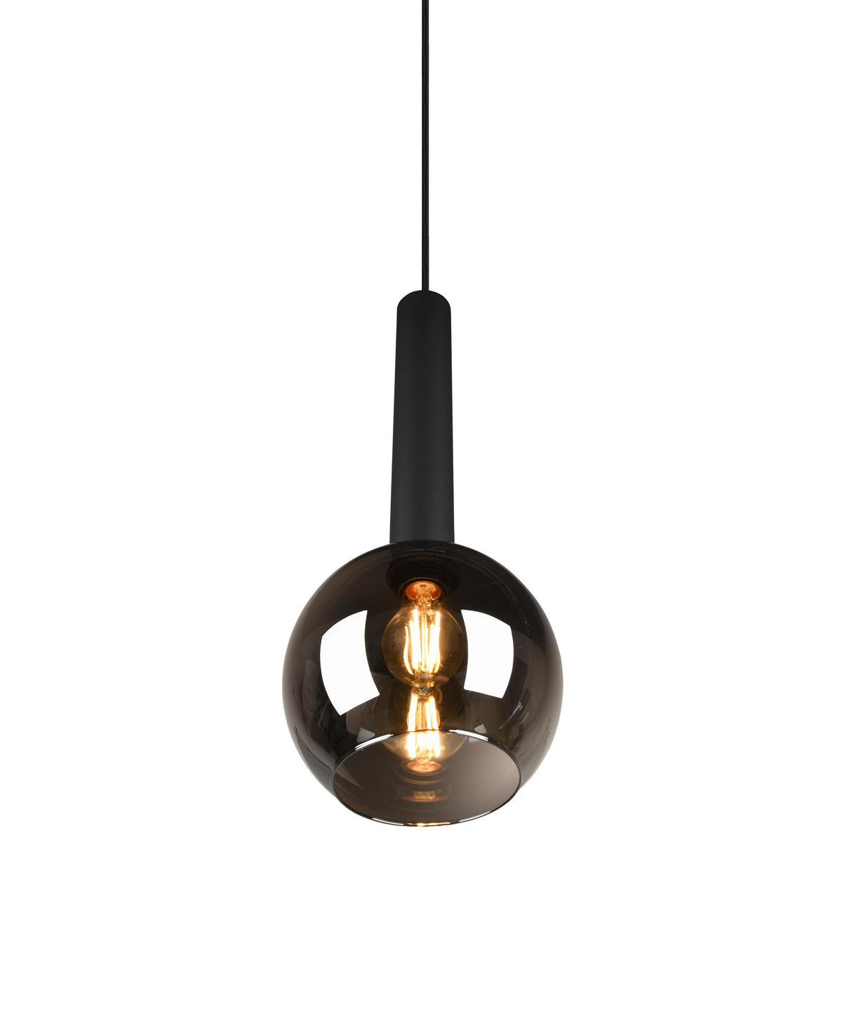 HÄNGELEUCHTE 20/150 cm  - Schwarz, Design, Metall (20/150cm) - Dieter Knoll