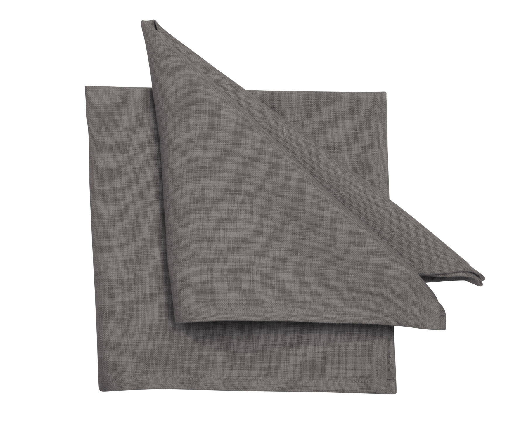 TISCHSET Textil Leinenoptik Graphitfarben 35/50 cm  - Graphitfarben, Basics, Textil (35/50cm) - Pichler