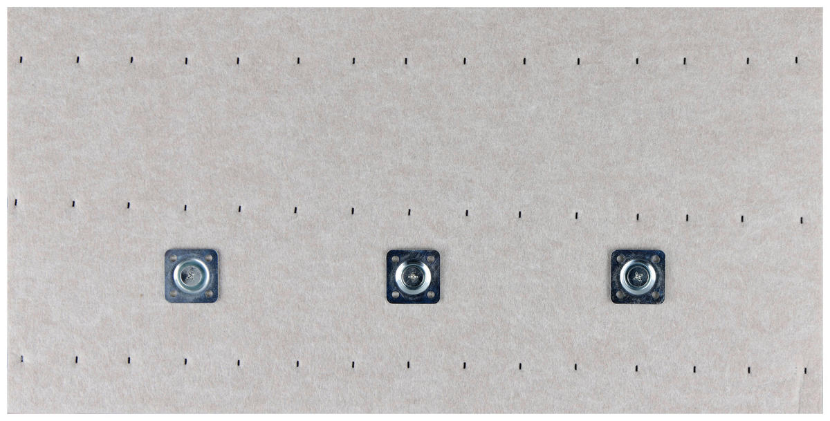 GARDEROBENPANEEL  in 60/30/7 cm  - Sandfarben, MODERN, Holzwerkstoff/Textil (60/30/7cm)