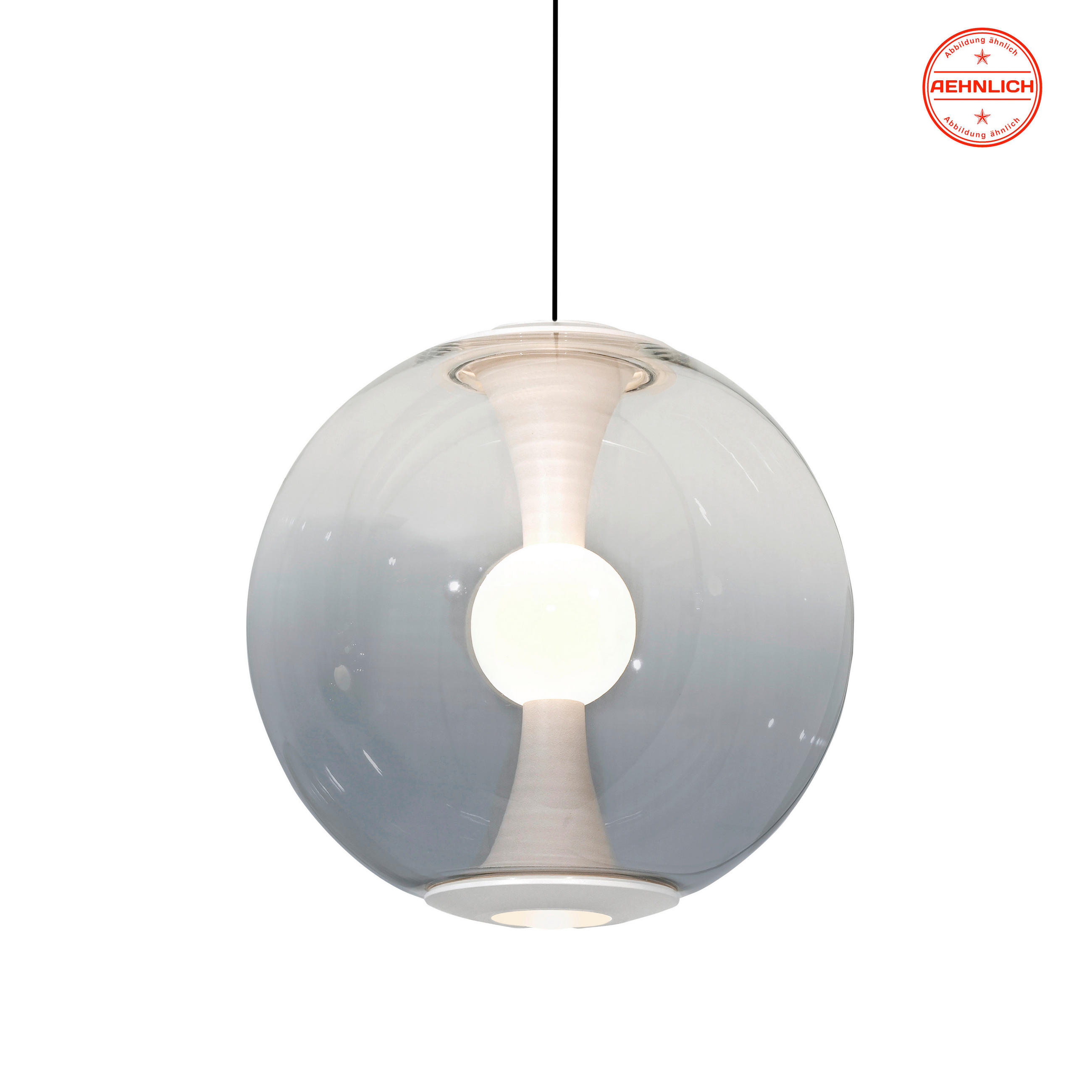 Neuhaus Pure Led-Pendelleuchte Pure Base-Glow Weiß Hochglanz 16.5x150x16.5 cm