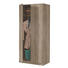 DREHTÜRENSCHRANK 2-türig Eichefarben - Eichefarben/Silberfarben, Design, Holzwerkstoff/Kunststoff (91/197/54cm) - Carryhome
