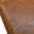SESSEL in Echtleder Braun, Schwarz  - Schwarz/Braun, LIFESTYLE, Leder/Metall (68/70/62cm) - Landscape