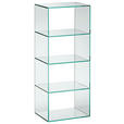 REGAL Transparent  - Transparent, Design, Glas (40/99/30cm) - Xora