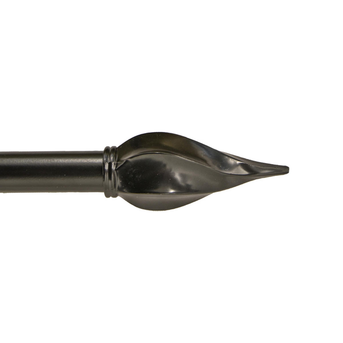 GARDINSTÅNGSET 120-210 cm  - svart, Basics, metall (120-210cm)