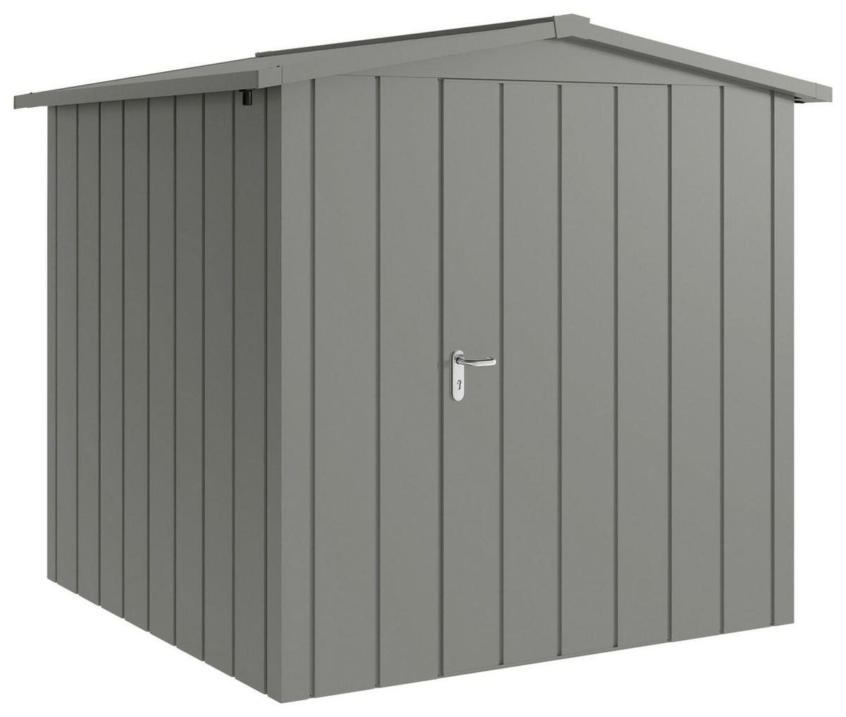 GERÄTEHAUS 237/223/229 cm  - Alufarben, Basics, Metall (237/223/229cm)