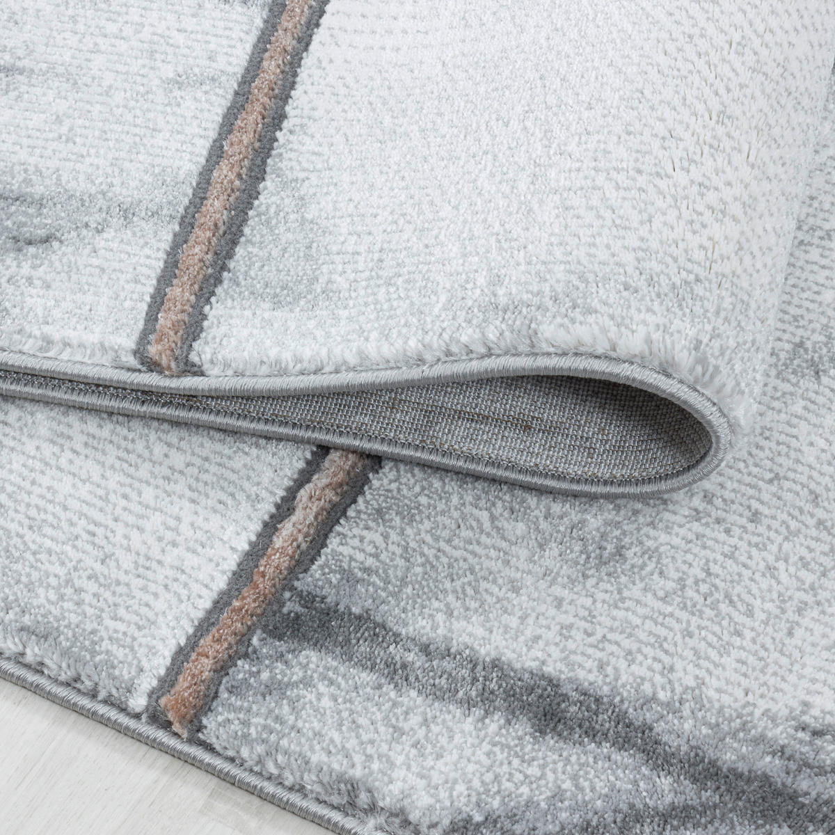 WEBTEPPICH 140/200 cm Naxos 3816 bronze Bronzefarben  - Bronzefarben, Design, Textil (140/200cm) - Novel