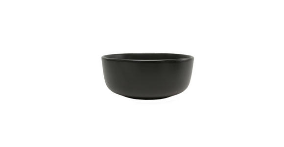 MÜSLISCHALENSET Salerno  - Schwarz, Trend, Keramik (16,5/7cm) - Novel