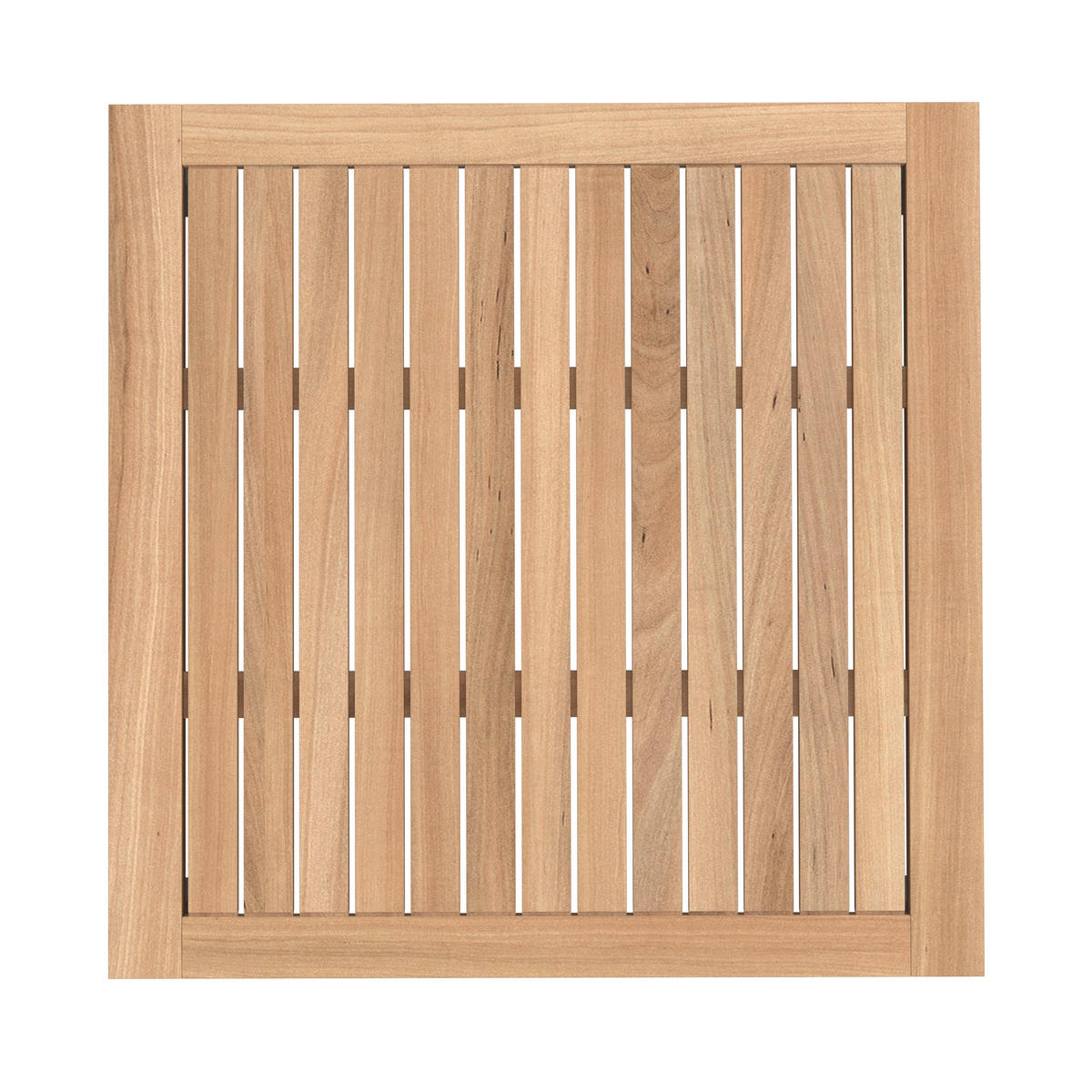 LOUNGEGARNITUR  138/207 cm  vollmassiv Stahl  - Braun/Grau, MODERN, Holz/Metall (138/207cm) - Ambia Garden