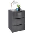 REGAL  46/67/40 cm Anthrazit  - Anthrazit/Schwarz, KONVENTIONELL, Holzwerkstoff/Kunststoff (46/67/40cm) - Hom`in