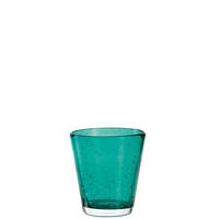 TRINKGLAS 230 ml  - Blau, Trend, Glas (9,00/10,00/9,00cm) - Leonardo