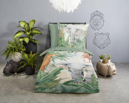 JUGENDBETTWÄSCHE 135/200 cm  - Multicolor, Natur, Textil (135/200cm)