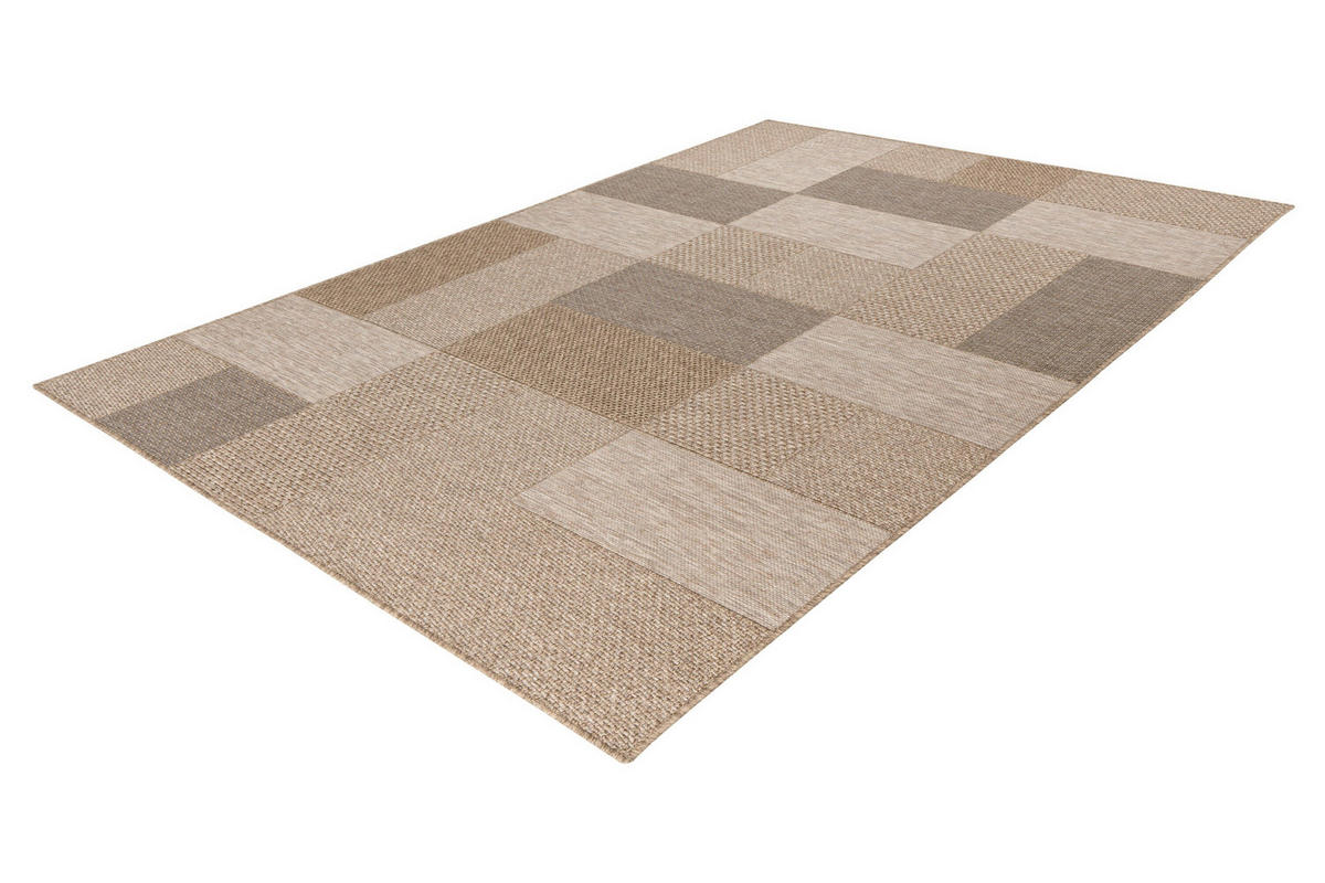 FLACHWEBETEPPICH 160/230 cm Naturfarben rechteckig  - Naturfarben, Basics, Textil (160/230cm) - Kayoom