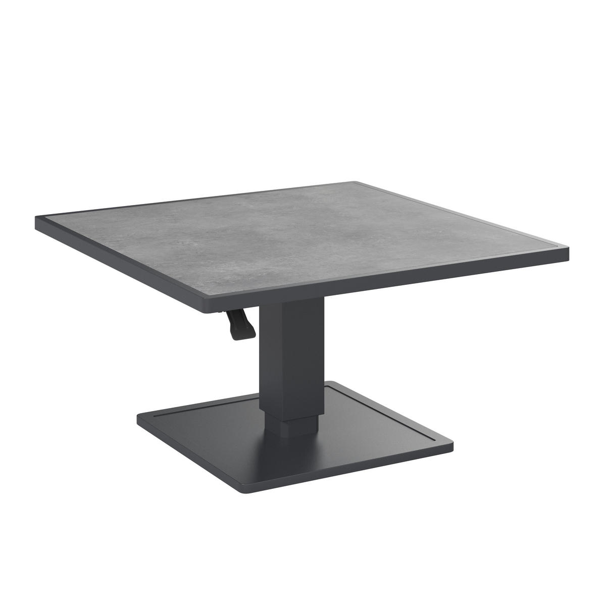 LOUNGETISCH  - Dunkelgrau, MODERN, Glas/Metall (90/67/90cm) - Ambia Garden