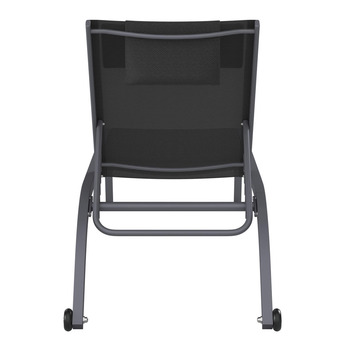 SONNENLIEGE 198/34/87/62 cm  - Grau, MODERN, Textil/Metall (198/34/87/62cm) - Ambia Garden