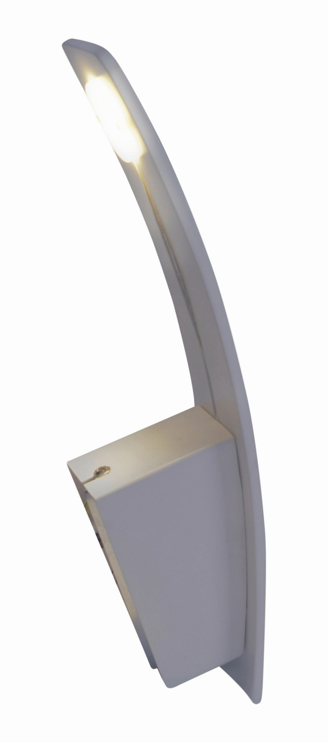 LED-WANDLEUCHTE Stan  29,50 cm  - Silberfarben, Design, Metall (29,50cm) - Näve