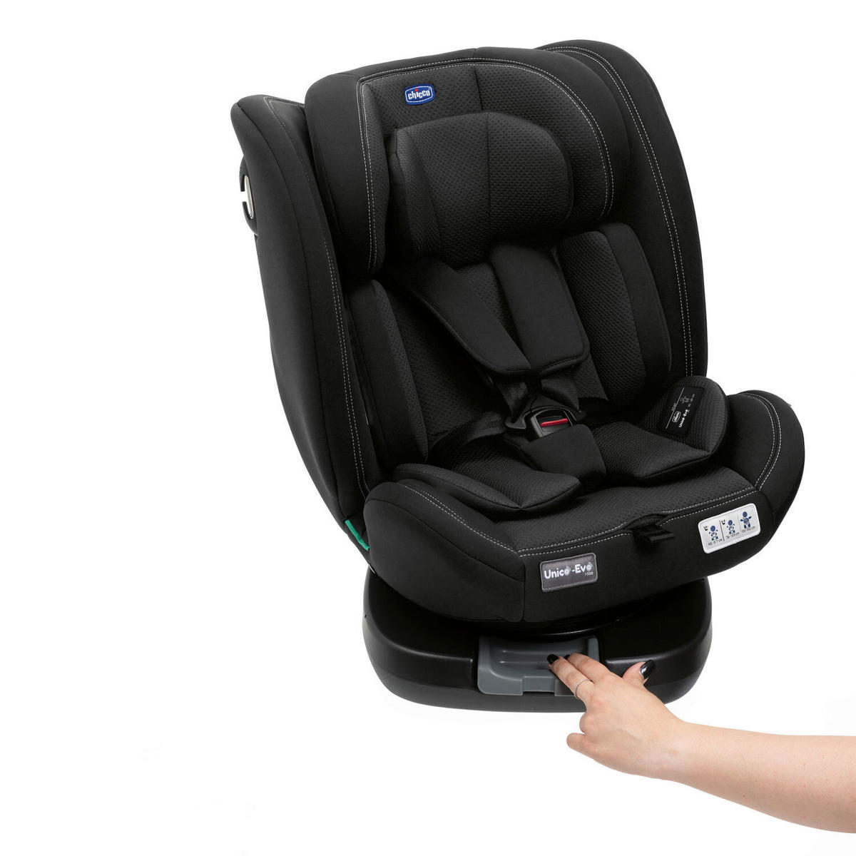 KINDERAUTOSITZ UNICO EVO I-SIZ   - Schwarz, Basics (46/54/69/44cm) - Chicco