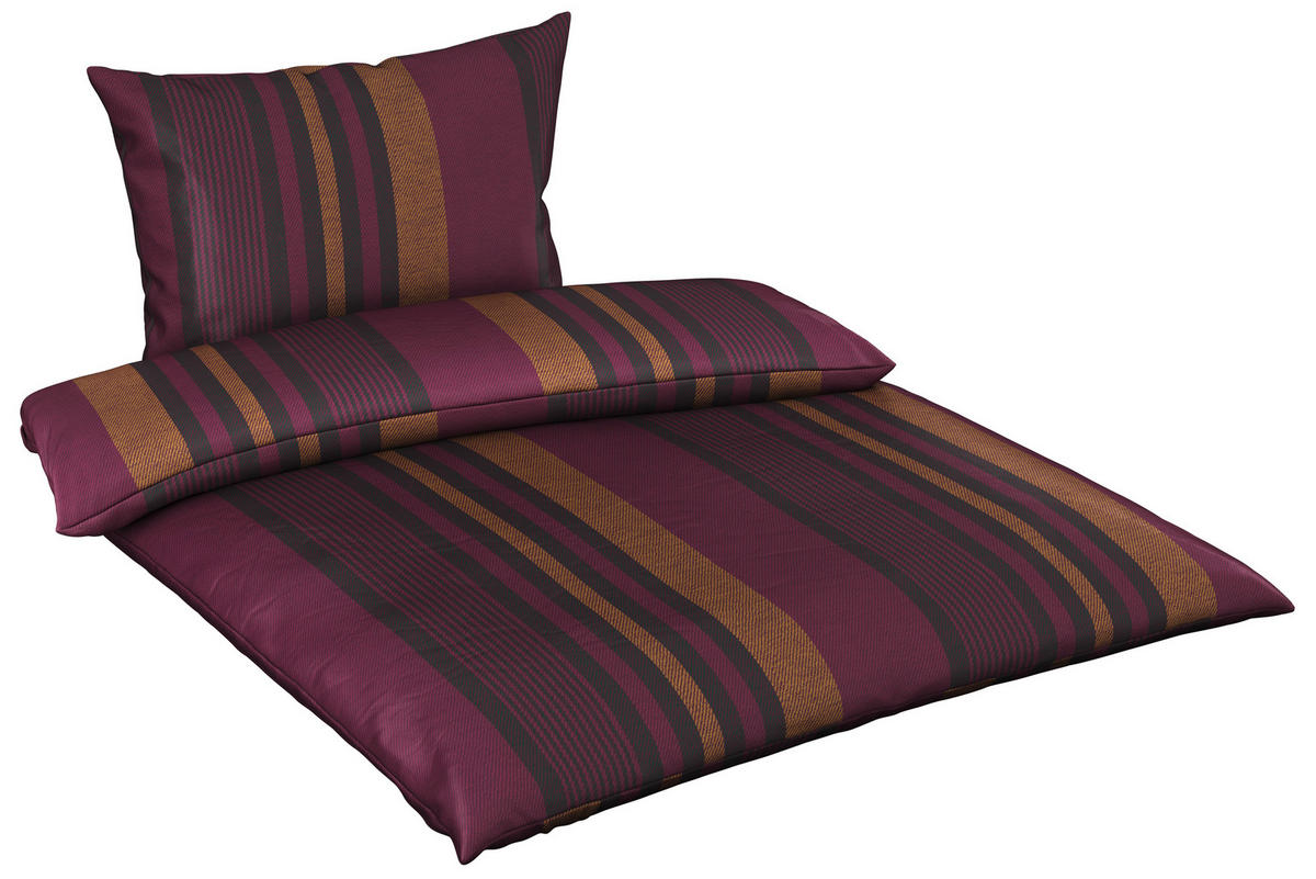 POVLEČENÍ, satén, fialová, 140/200 cm - fialová, Konvenční, textil (140/200cm) - Esposa
