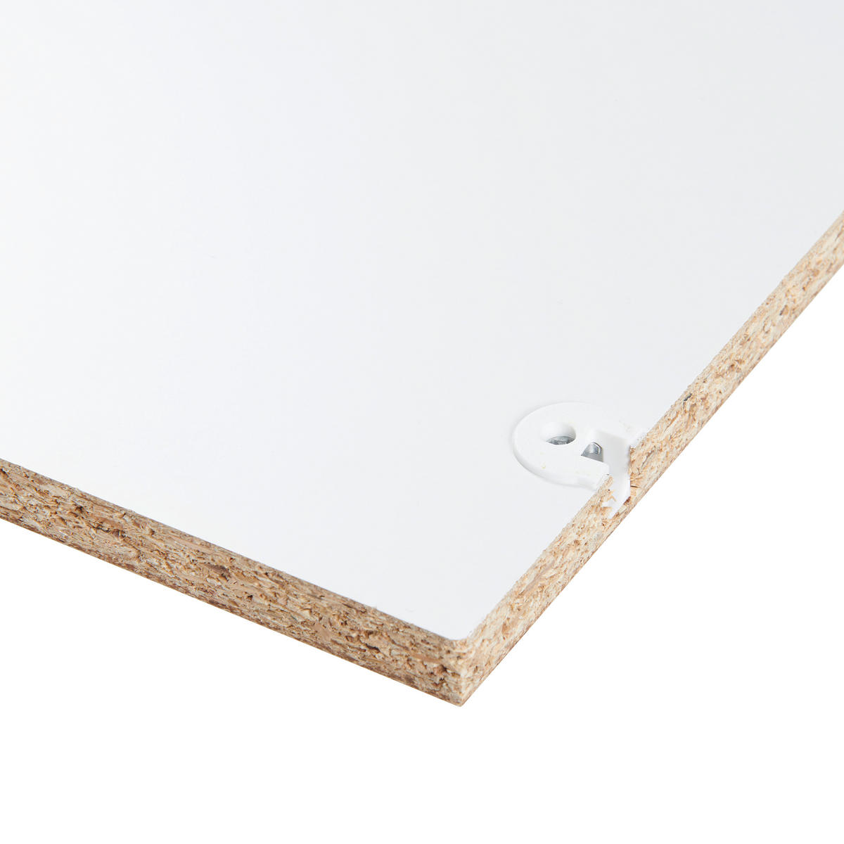 EINLEGEBODEN 87/1,6/49 cm   - Weiß Hochglanz/Weiß, Basics, Holzwerkstoff (87/1,6/49cm) - Jimmylee