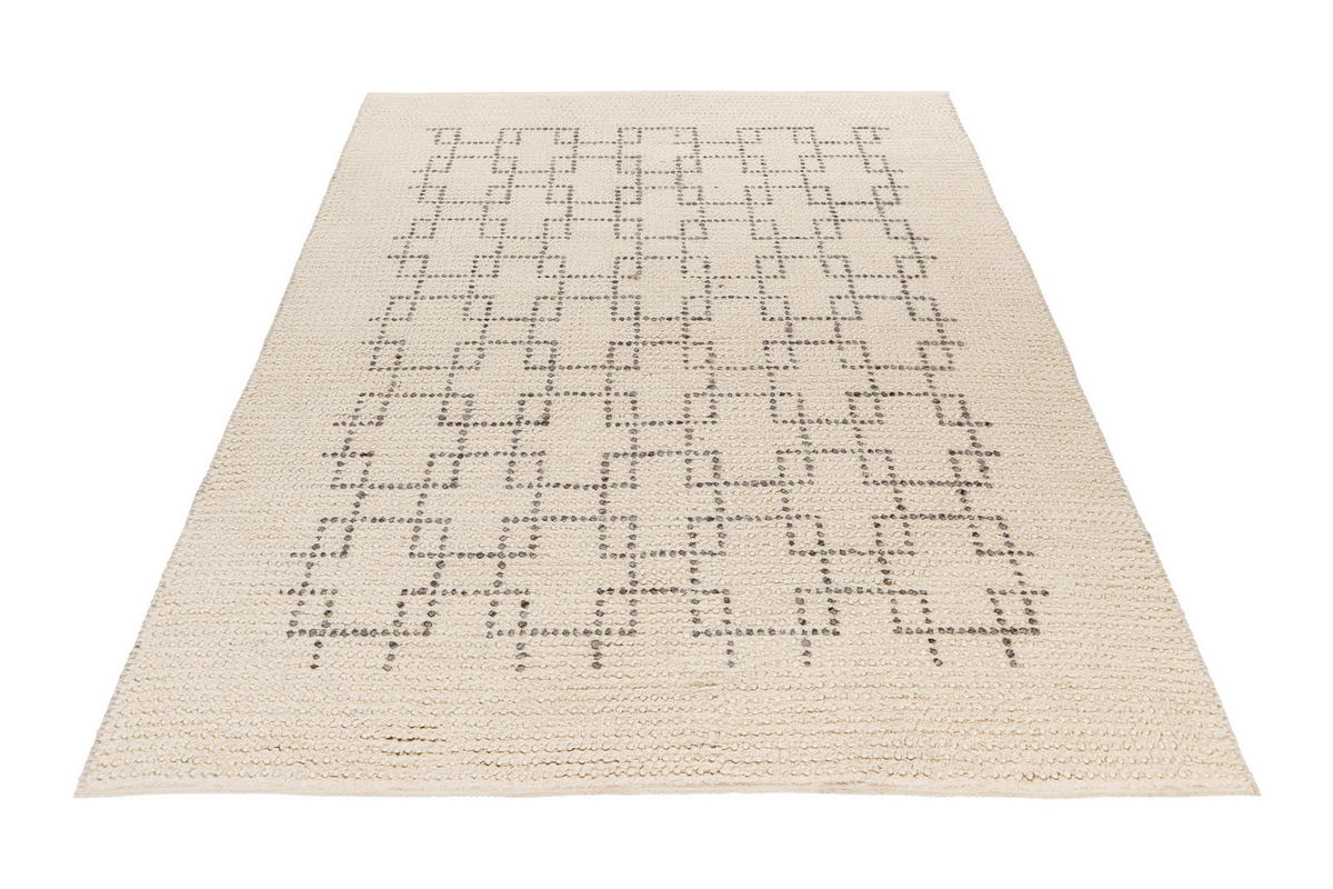 FLACHWEBETEPPICH 80/150 cm My Freya Creme  - Creme, Basics, Textil (80/150cm) - Obsession