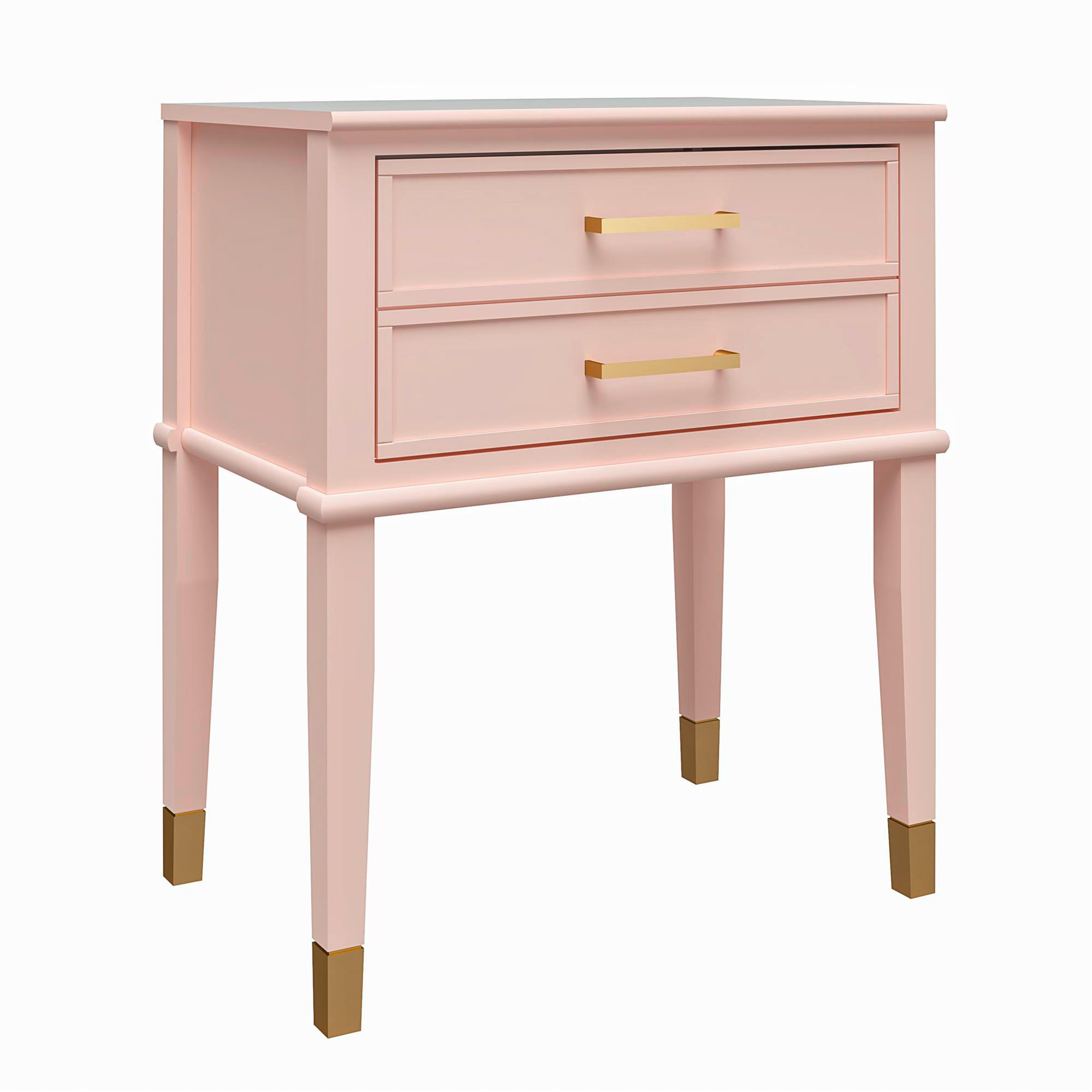 BEISTELLTISCH in Holz, Holzwerkstoff  - Silberfarben/Rosa, Design, Holz/Holzwerkstoff (60/72/40cm) - MID.YOU