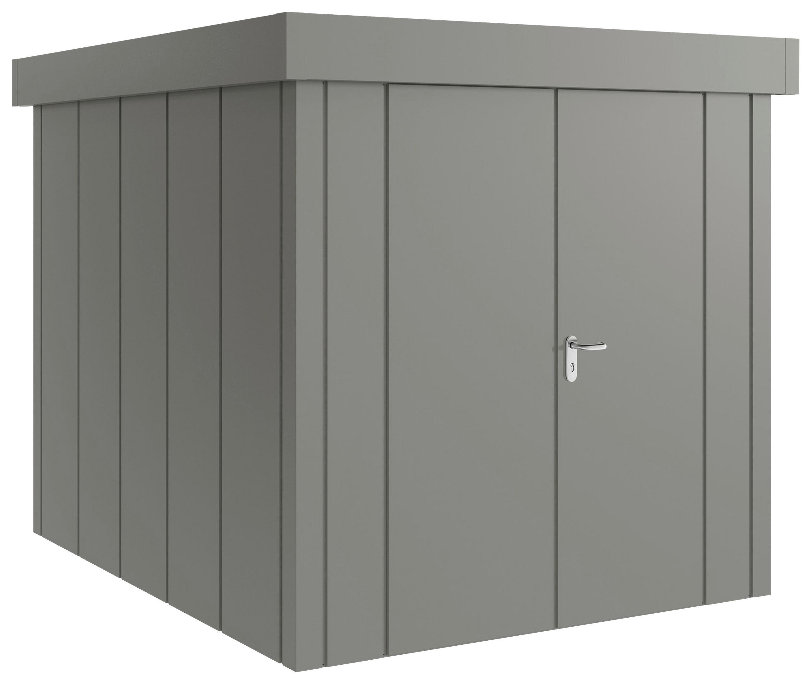 GERÄTEHAUS 229/220/277 cm  - Alufarben, Basics, Metall (229/220/277cm)