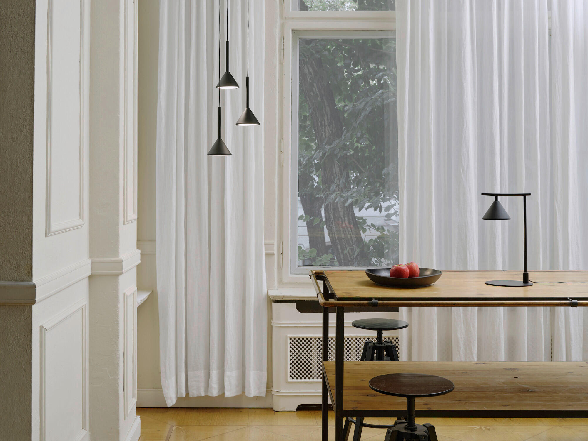 LED-HÄNGELEUCHTE 29/150 cm  - Schwarz, Basics, Metall (29/150cm) - Osram