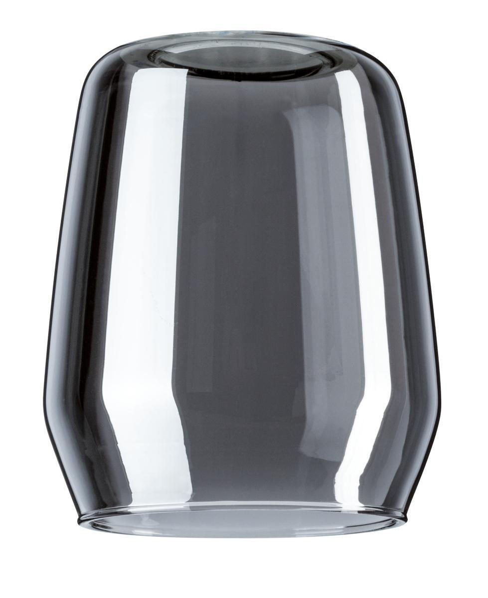 SCHIENENSYSTEM-LEUCHTENSCHIRM - Grau, Design, Glas (8/9,5cm) - Paulmann