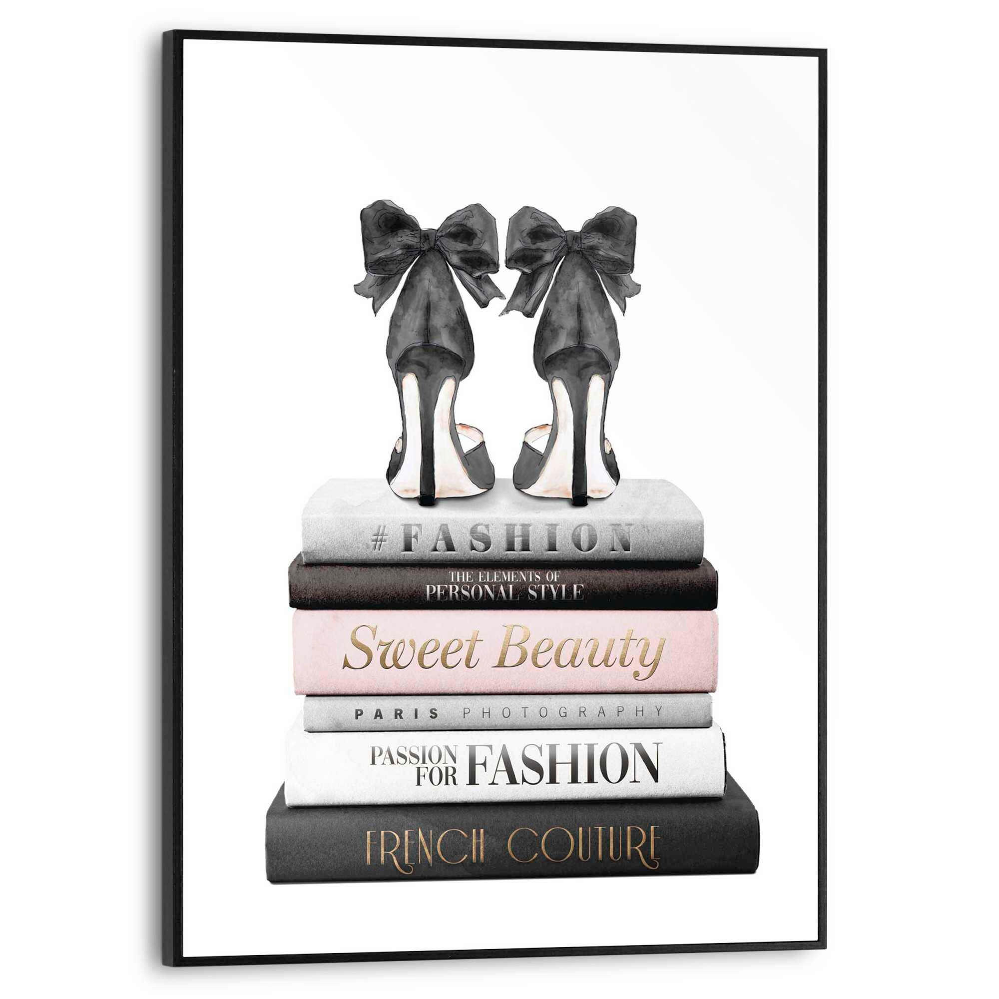 BILD 30/40 cm  - Schwarz, Trend, Holzwerkstoff (30/40cm) - Reinders!