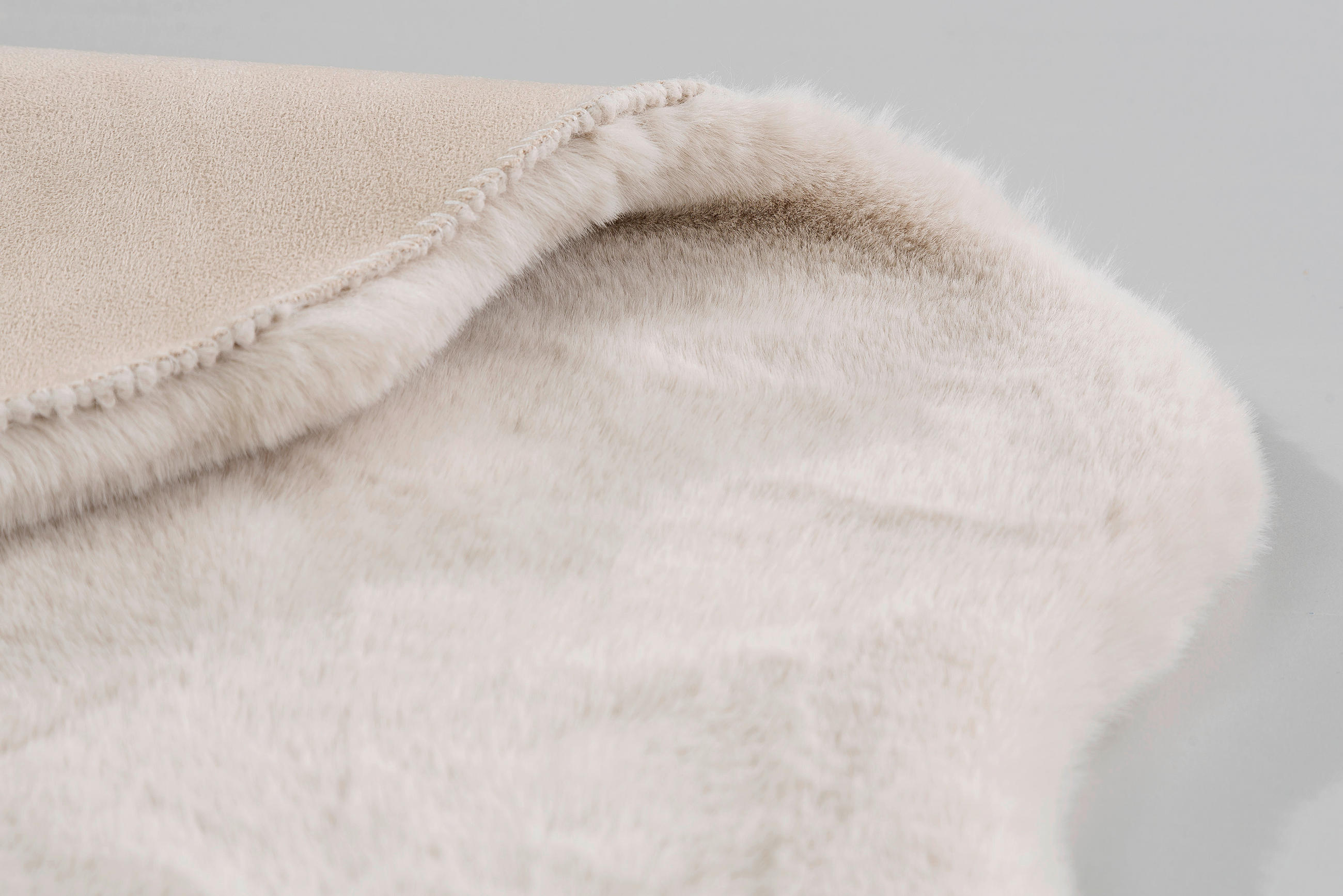 KUNSTFELL 60/90 cm Tender - Creme, KONVENTIONELL, Textil (60/90cm) - Schöner Wohnen