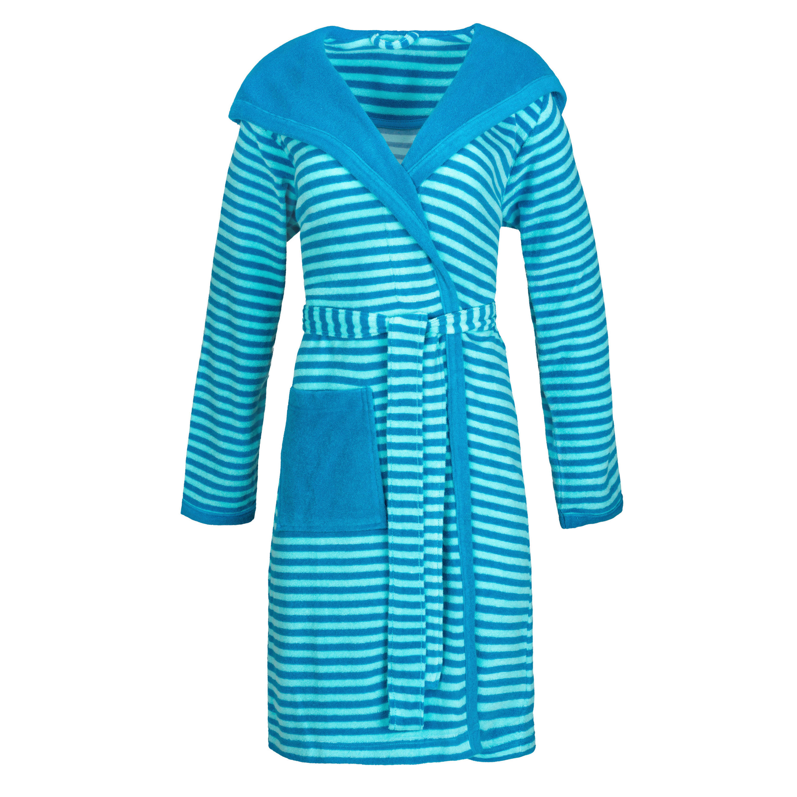 BADEMANTEL S Damen  - Blau, Basics, Textil (Snull) - Vossen
