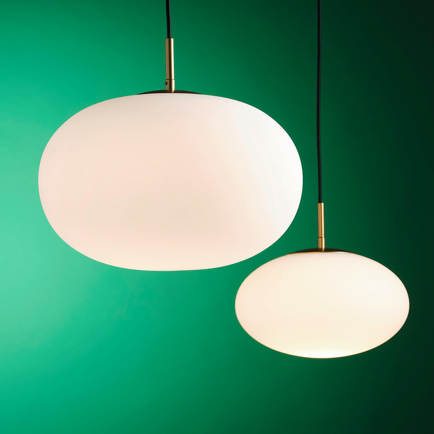 HÄNGELEUCHTE 38/155 cm   - Goldfarben, KONVENTIONELL, Glas/Metall (38/155cm)