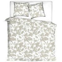 ÁGYNEMŰHUZAT-GARNITÚRA 140/200 cm  - bézs/szürke, Basics, textil (140/200cm)