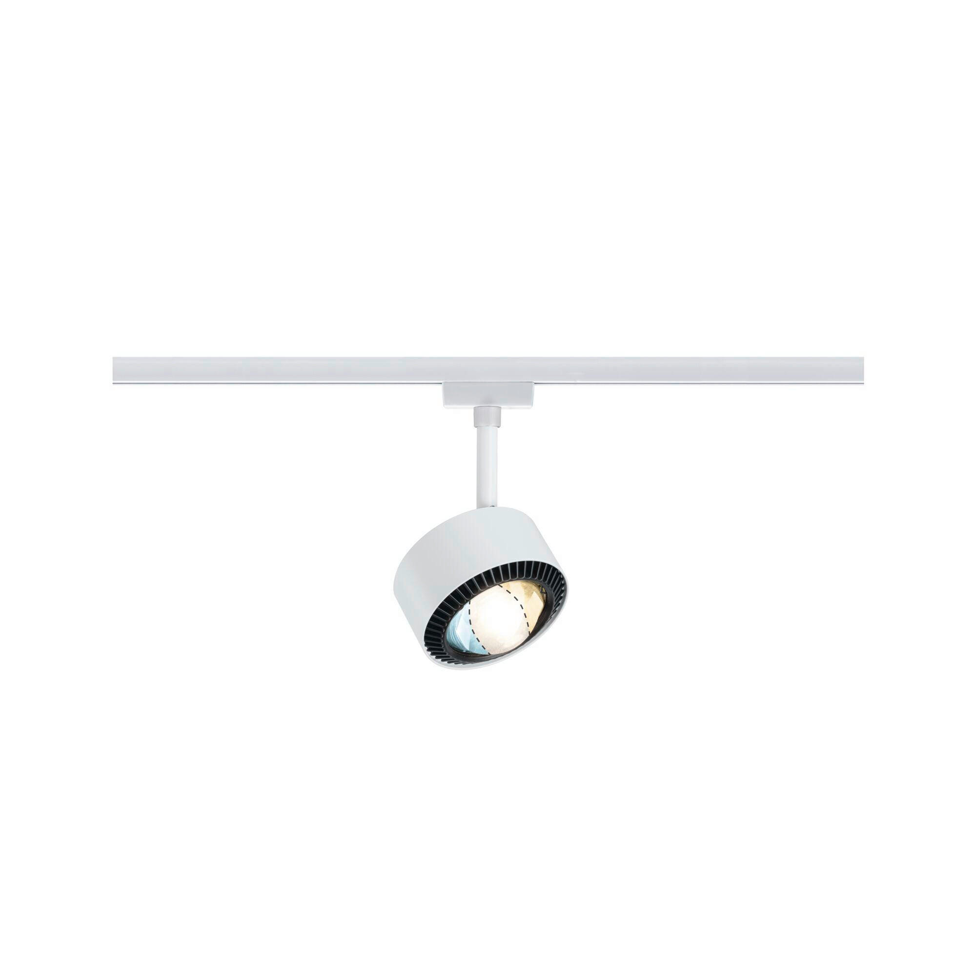 SCHIENENSYSTEM-STRAHLER URail Spot Aldan 17/2/9,8 cm   - Basics (17/2/9,8cm) - Paulmann
