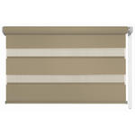 DOPPELROLLO 60/160 cm  - Braun, Design, Textil (60/160cm) - Homeware